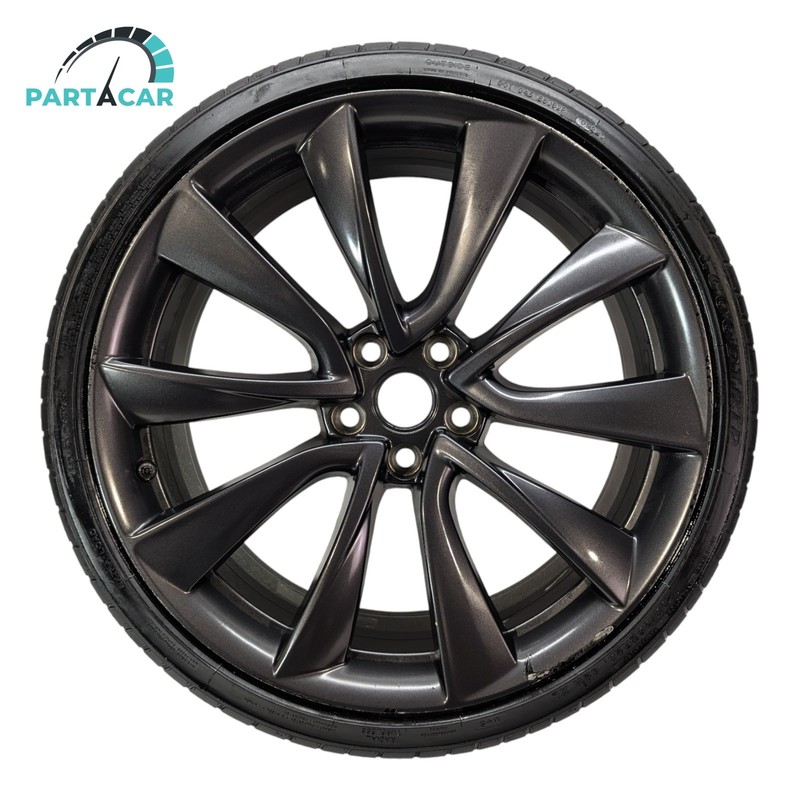 2017 2018 2019-2021 Tesla Model 3 M3 20"x8.5" Alloy Wheel Rim Perf OEM SCRATCHED