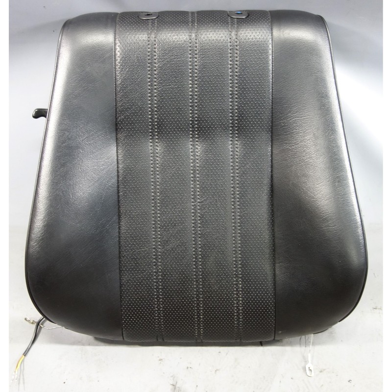 1985-1991 BMW E30 3-Series Front Drivers Passengers Seat Back Black Vinyl OEM