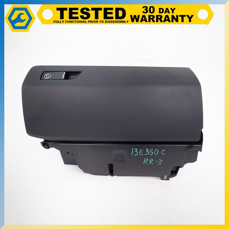 14-17 M-B W207 E-Class Convertible Coupe GLOVE BOX STORAGE COMPARTMENT Black OEM