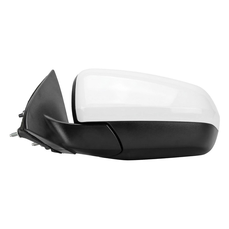 07-10 Chrysler Sebring Driver Door Mirror White 1AK931W1AC OEM