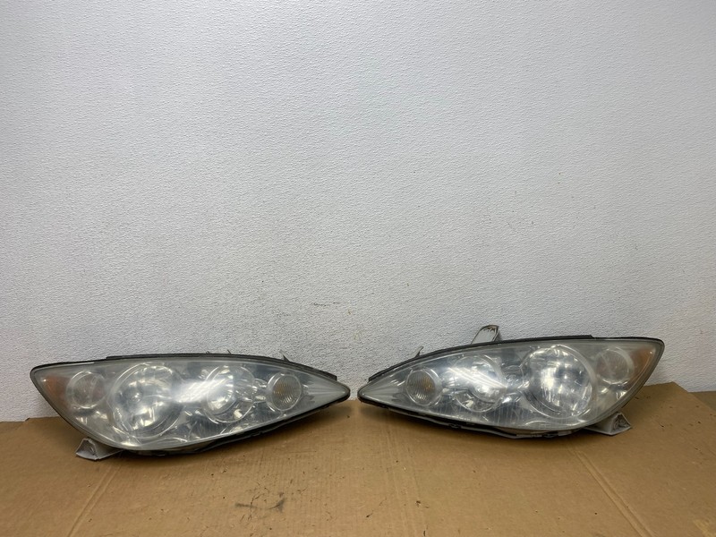 2005 to 2006 Toyota Camry Left+Right Side Set Halogen Headlights AD2812 DW