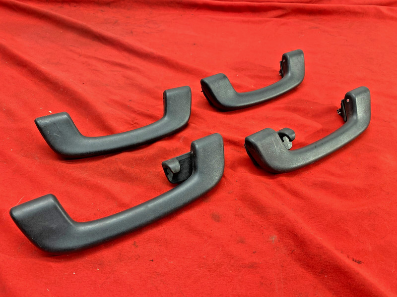 12-19 BMW F10 F30 3/5 Series M3 M5 Front & Rear Roof Grab Handle Black Set! OEM✅