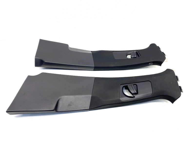 11-14 PORSCHE CAYENNE LEFT & RIGHT SIDE B PILLAR TRIM COVER PANEL OEM #A0.61
