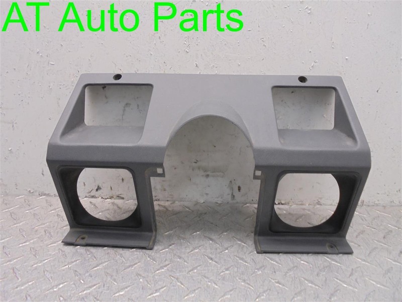 1987 JEEP WRANGLER DUAL SPEEDOMETER HEAD CLUSTER BEZEL