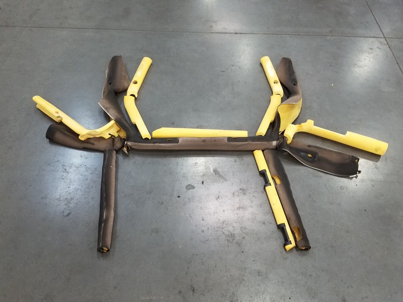 2005 Jeep Wrangler TJ Rubicon 4x4 OEM Rollbar Padding / Covers #8311 VV3