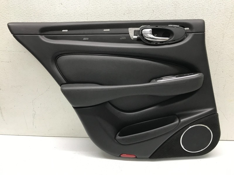 04-09 Jaguar XJ8 XJR X350 Rear Left Driver Side Door Card Panel Trim OEM