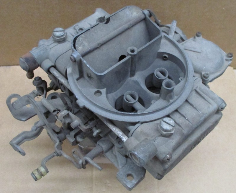 USED 4 BARREL HOLLEY CARBURETOR 7413 0910 600 CFM VACUUM SECONDARY 4160 SERIES