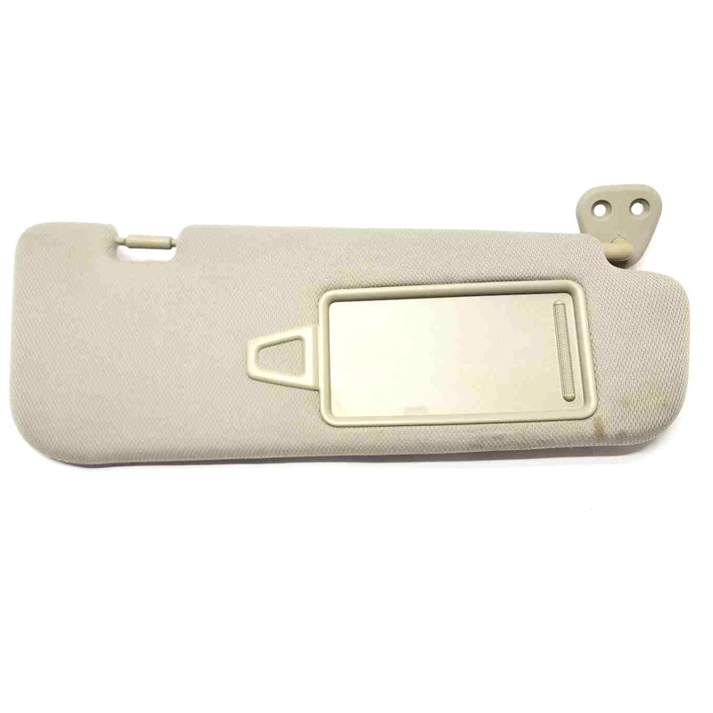 2010 Genesis RH Passenger Side Sun Visor BEIGE OEM 852022M040X6