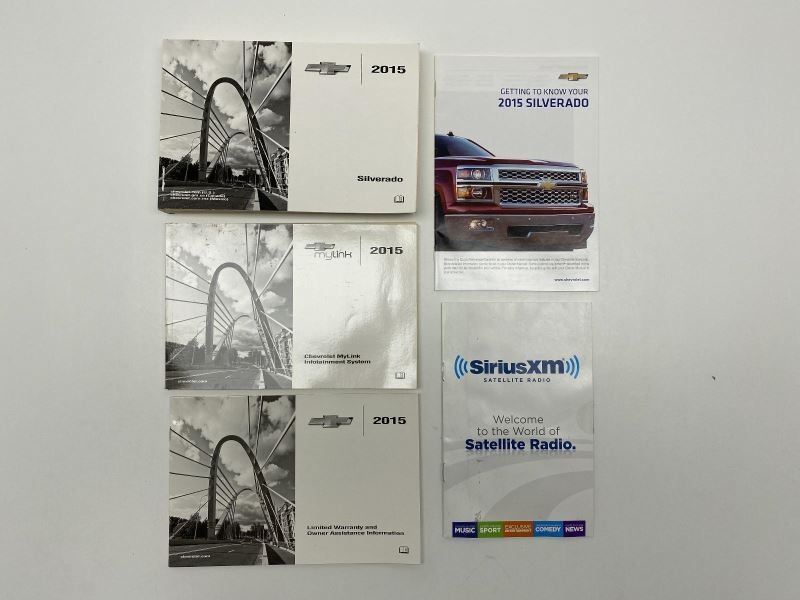 Owners Manual 2015 Chevrolet Silverado 82272
