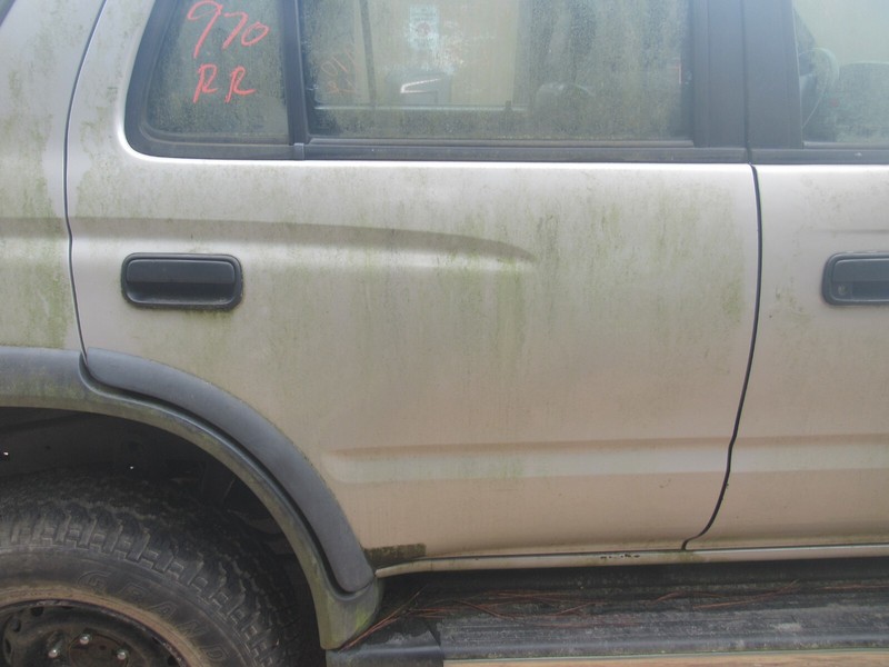 96-02 TOYOTA 4 RUNNER RIGHT PASSENGER REAR ELECTRIC WINDOW DOOR DESERT DUNE