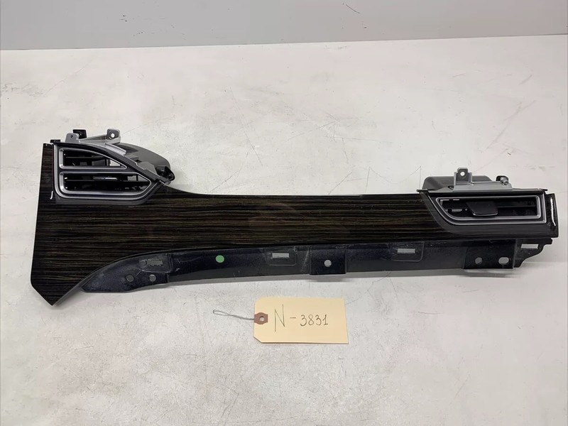 12-20 TESLA MODEL S FRONT RIGHT DASHBOARD TRIM BEZEL W/AIR VENTS OEM 3831 U5