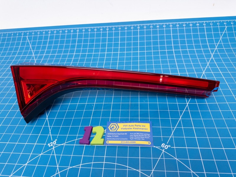 18-20 Mitsubishi Eclipse Cross REAR LEFT TAIL LIGHT TRUNK RED LAMP OEM