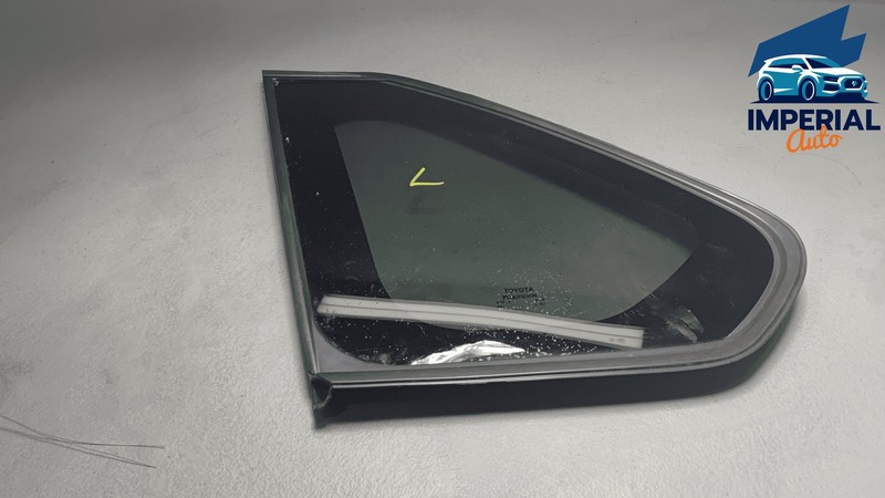 TOYOTA RAV4 REAR LEFT DRIVER SIDE QUARTER WINDOW GLASS OEM 2019 - 2025