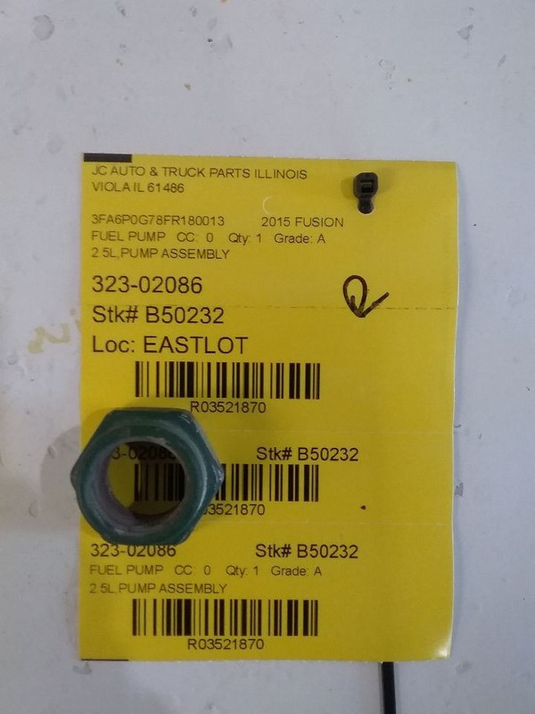 Fuel Pump Tank Mounted Pump Assembly 2.5L Fits 13-20 FUSION 3521870