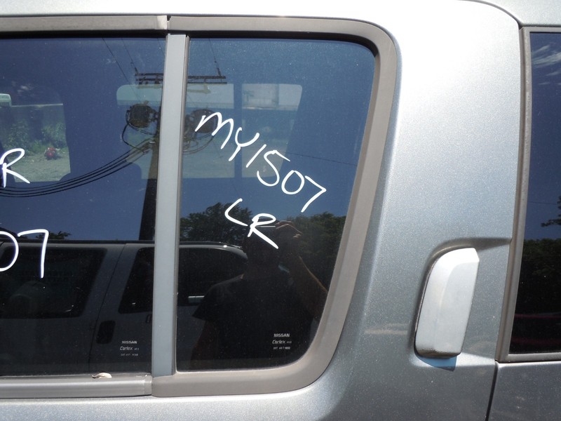 2005-2012 Nissan Pathfinder Rear Door Window Vent Glass Driver Left LH OEM