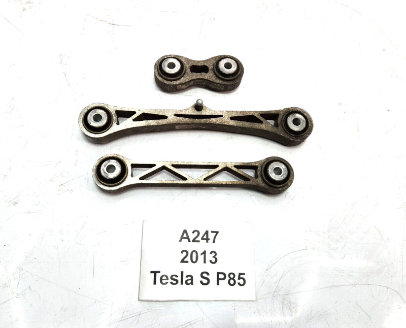 ✅ 12-20 OEM Tesla Model S Rear Right Lower Upper Control Arm Toe Link SET