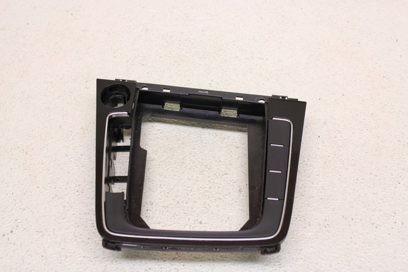 MK7 VW GTI Satin Black Shifter Bezel Cover Trim W/ Kessy Genuine Oem 2015-2017