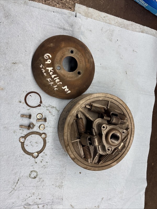 1969 Sno Flite Vintage Snowmobile Kohler 309 Motor Primary drive clutch Salsbury