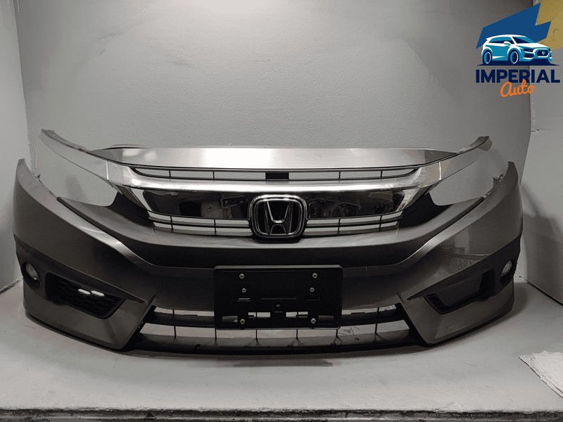 HONDA CIVIC 2018 FRONT BUMPER COVER & FOG LIGHTS *NH797M OEM