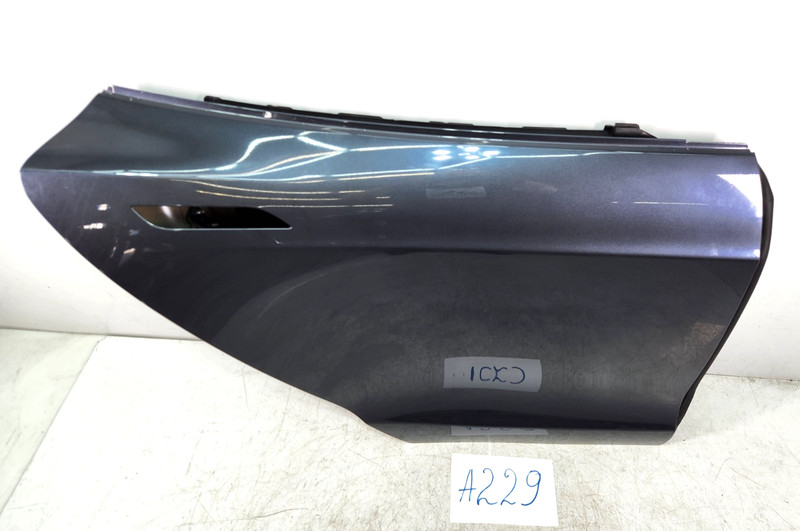 ✅ 16-20 OEM Tesla Model S Rear Right Passenger Side Door Shell Panel Gray PMNG*