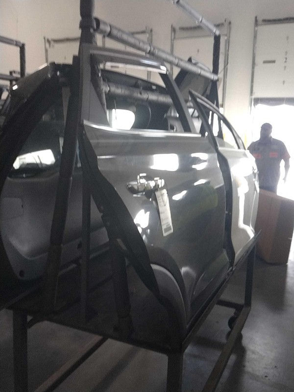2020 Hyundai Tucson Rear Right Door Grey 604194 Used 101k Miles