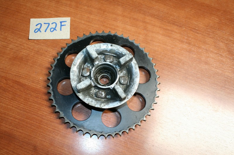1991 Kawasaki KE 100 Rear Sprocket Hub 45 Teeth OEM 91 E