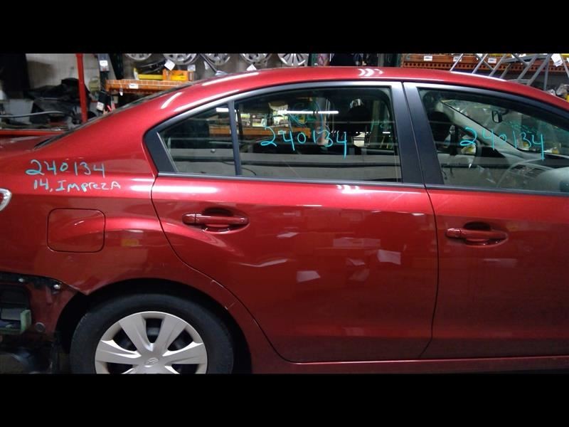 Passenger Rear Side Door Electric Sedan Fits 12-16 IMPREZA 1343567