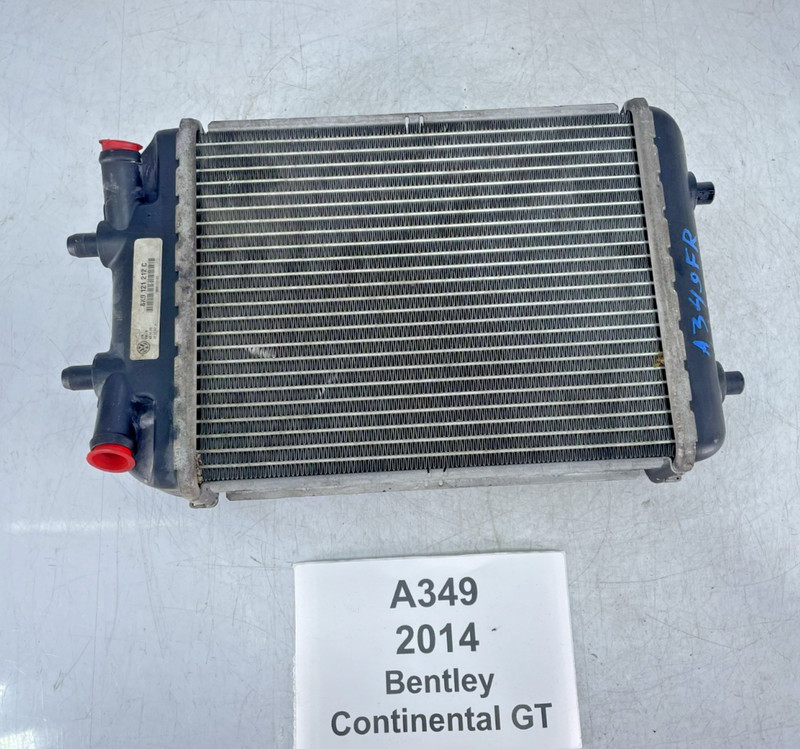 ✅ 13-17 OEM Bentley Continental GT 4.0L Right Engine Cooling Auxiliary Radiator