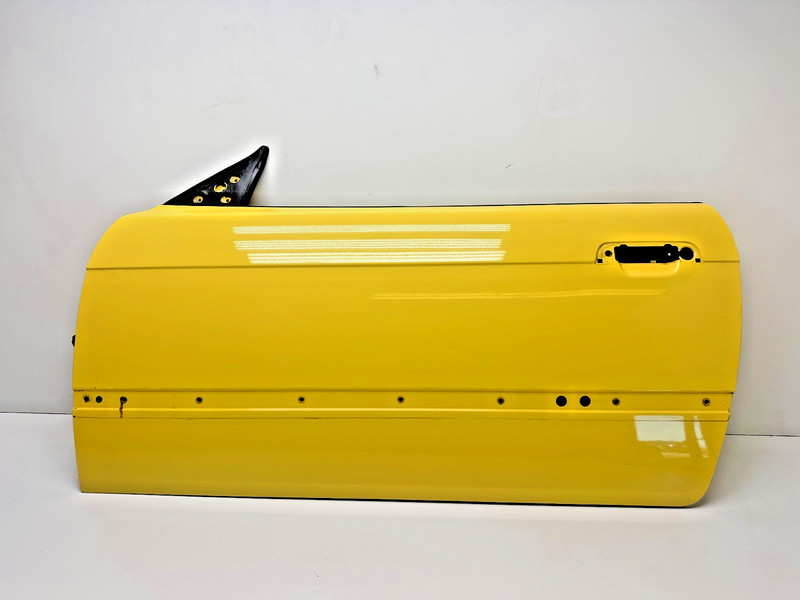 92–00 BMW E36 318i 328i M3 Coupe Convertible Left Driver Door Shell Yellow OEM