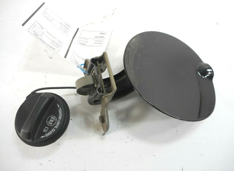 08 Lincoln MKX Gas Fuel Filler Tank Door Lid Cover W/ Cap OEM Black