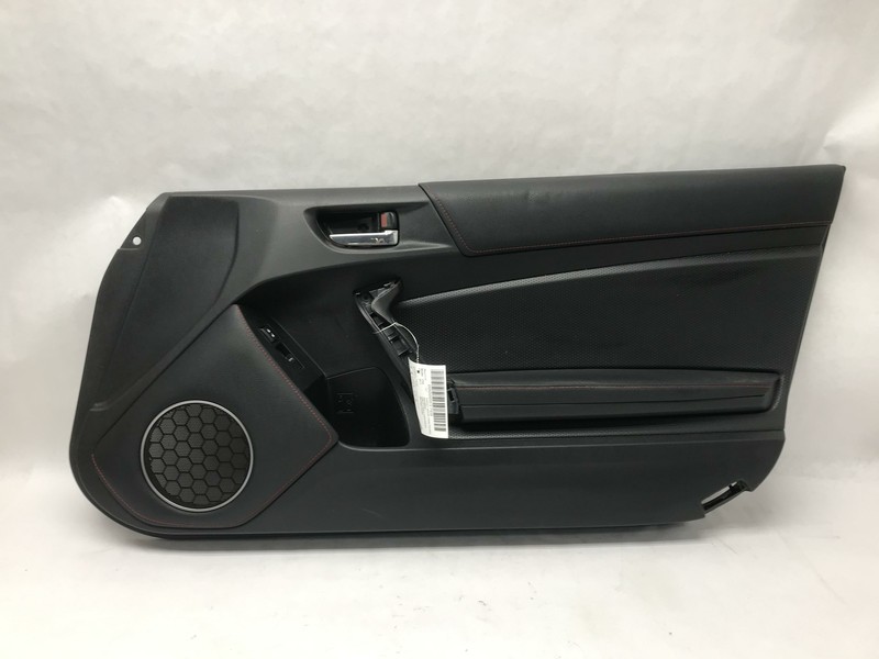 13-19 SCION FRS SUBARU BRZ TOYOTA 86 PASSENGER RH DOOR TRIM PANEL RED STITCHING