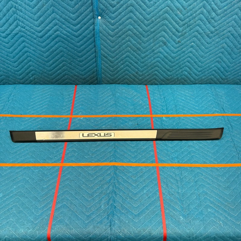2015–2019 Lexus RC350 Left Front Door Sill Scuff Plate With Lexus Logo OEM 67912