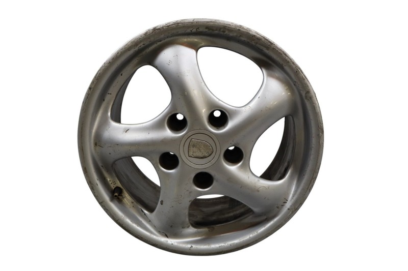 97-05 Porsche Boxster 911 5 Spoke Aluminium Wheel Rim 17X9 99636212800 Oem
