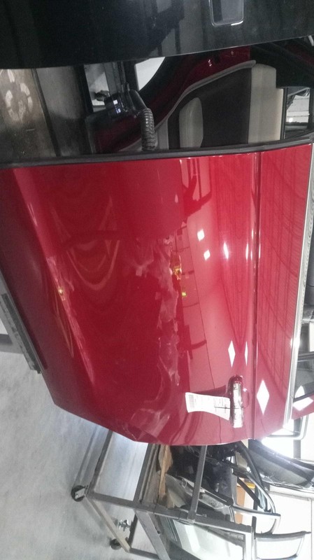 2018 Ford Expedition Rear Left Door Red - Used, Good Condition, 90K Miles