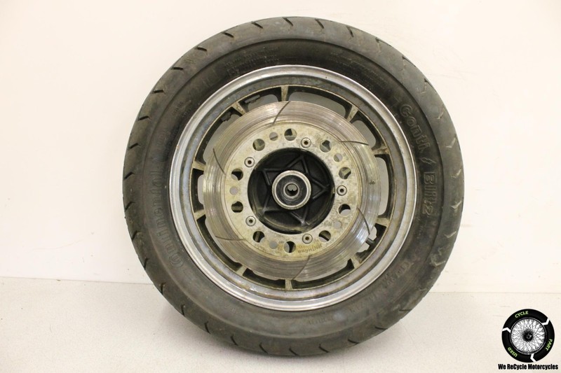 1984 Honda V65 Magna Vf1100c Rear Wheel Back Rim W Tire Brake Disc VF 1100 84
