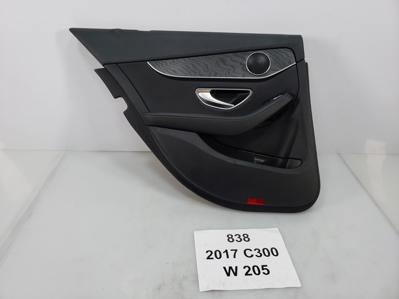 ✅ 15-21 OEM Mercedes W205 C300 C43 Rear Left Driver Side Interior Door Panel