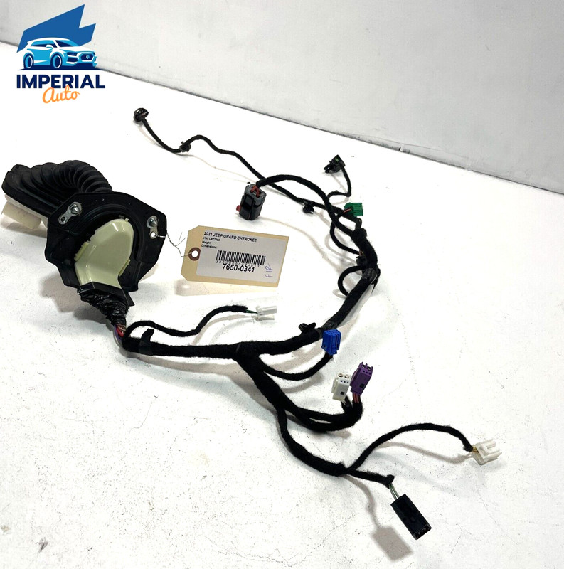 2019-2021 JEEP GRAND CHEROKEE FRONT RIGHT PASSENGER DOOR WIRE WIRING HARNESS OEM