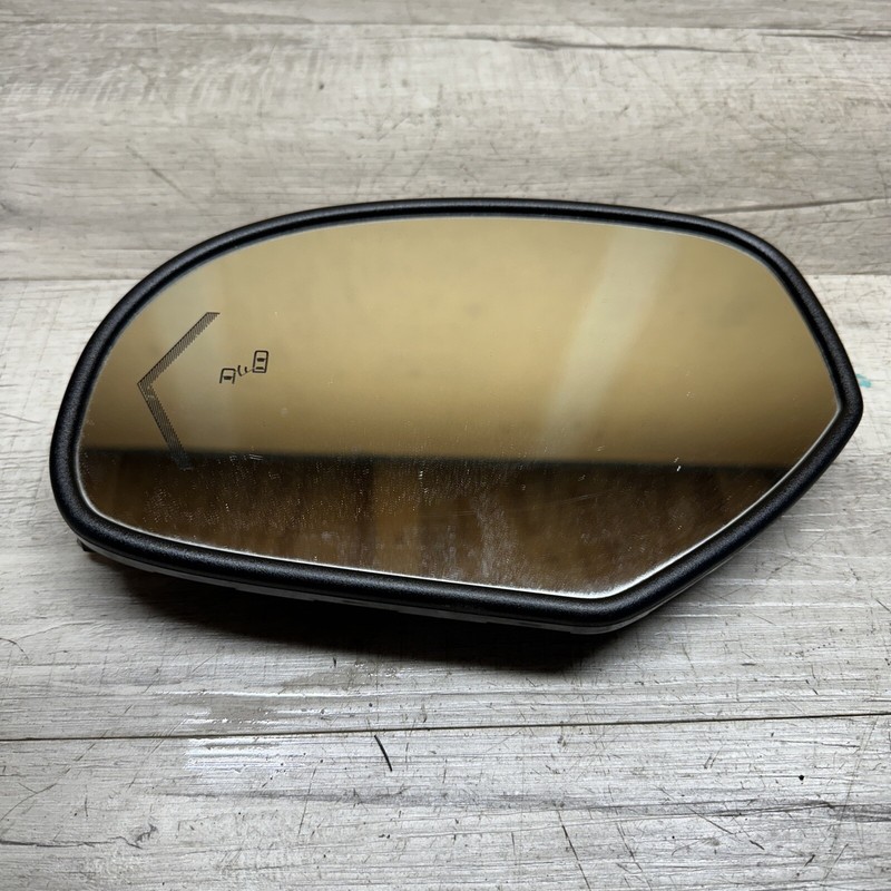 2009-2013 SILVERADO TAHOE GMC SIERRA YUKON LEFT MIRROR GLASS W/BLIND SPOT OEM