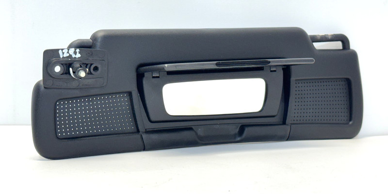 ✅ 2012-2020 MERCEDES-BENZ SLK250 SUN-VISOR LEFT DRIVER SIDE w/ MIRROR BLACK OEM