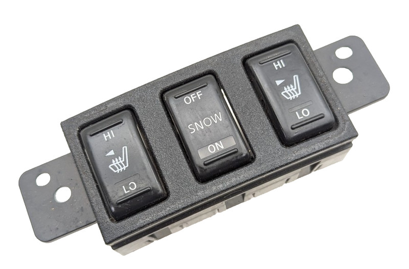 2007 - 2008 Infiniti G35 Seat Heater Snow Switch Control Buttons Front Unit Oem