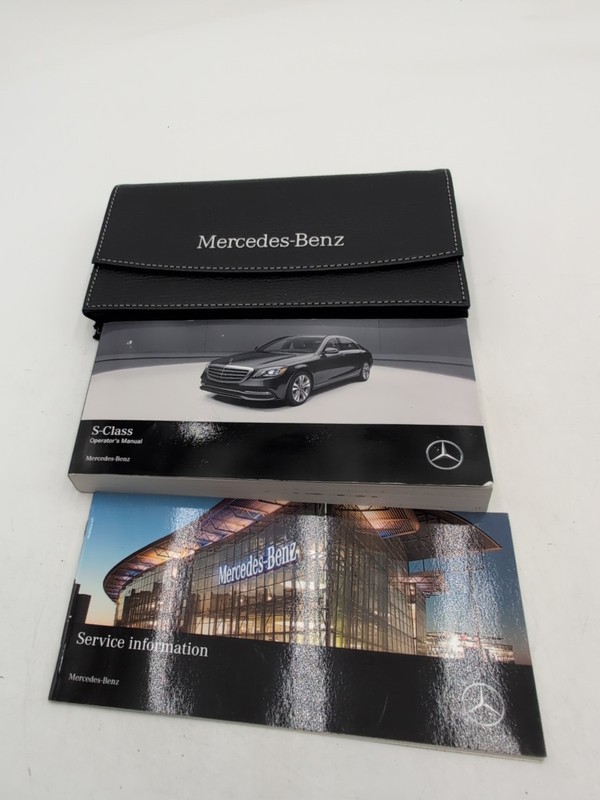 2018 MERCEDES BENZ S SEDAN S63 S65 OWNERS MANUAL S 63 65 4MATIC+