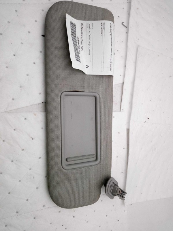 2011 Hyundai Elantra Sun Visor Black 4DR Sedan Used OEM Part 244850