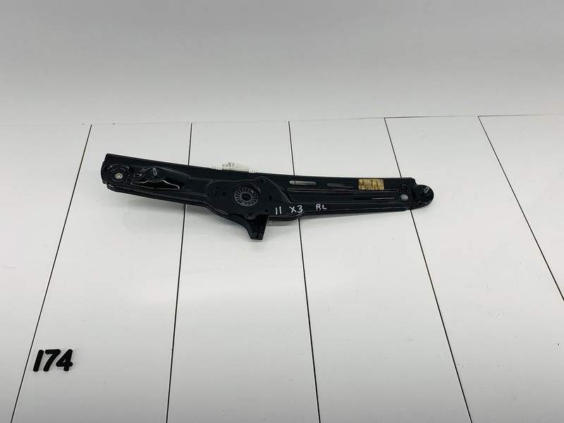 11-14 BMW X3 F25 REAR LEFT DRIVER SIDE DOOR WINDOW REGULATOR OEM