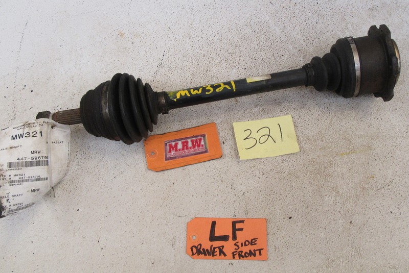 AXLE SHAFT CV DRIVER LEFT FRONT AUTOMATIC TRANSMISSION 4CYL for 95 96 97 PASSAT