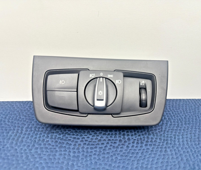 BMW F30 328i Dashboard Headlamp Headlight Switch Fog Light Control Module OEM