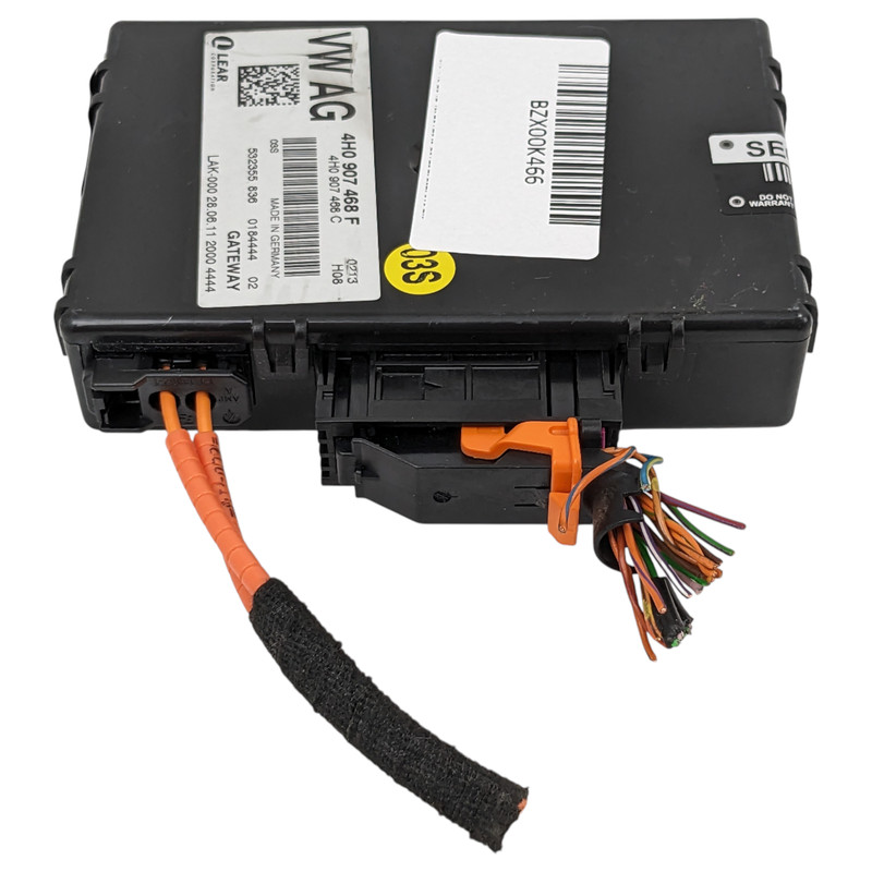 12-18 Audi A8 Quattro Gateway Interface Control Module Brain Box 4H0907468F OEM