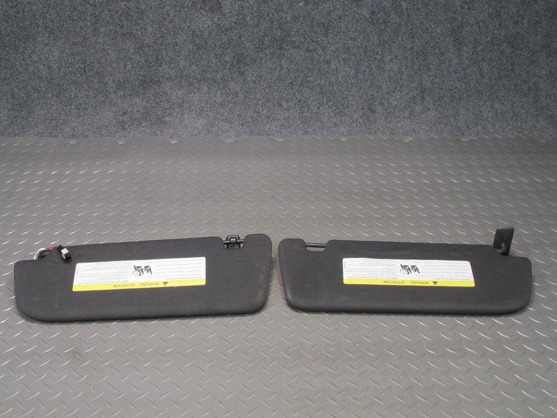 17-23 PORSCHE PANAMERA 971 FRONT LEFT & RIGHT SUN VISOR SET OF 2