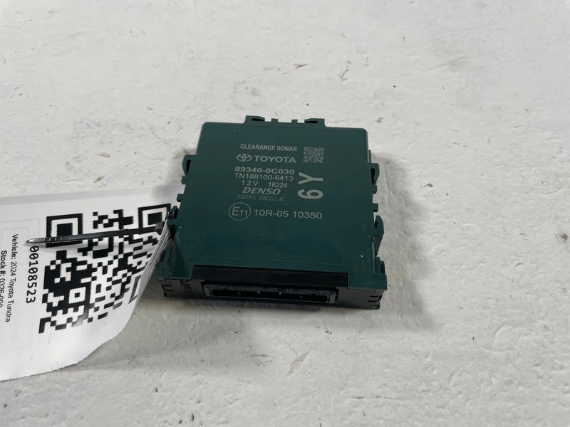 2022 - 2025 TOYOTA TUNDRA SEQUOIA CLEARANCE SONAR CONTROL MODULE UNIT # 108523