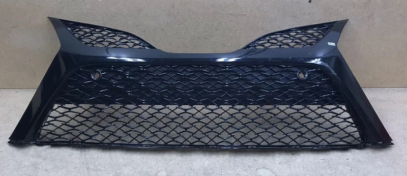 2018 - 2019 TOYOTA CAMRY Front Bumper Lower Grille W/ Sensor Holes Brackets OEM