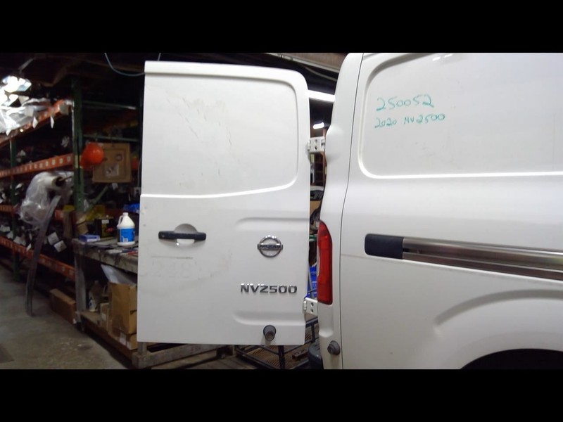 Passenger Rear Back Door Low Roof Fits 17-20 NV 1500 1535072